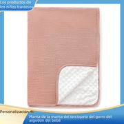 Cotton Fleece Baby Blanket for Spring and Autumn