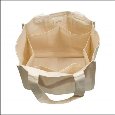 Reusable Tote Mesh Bag w/6 Internal Sleeves.